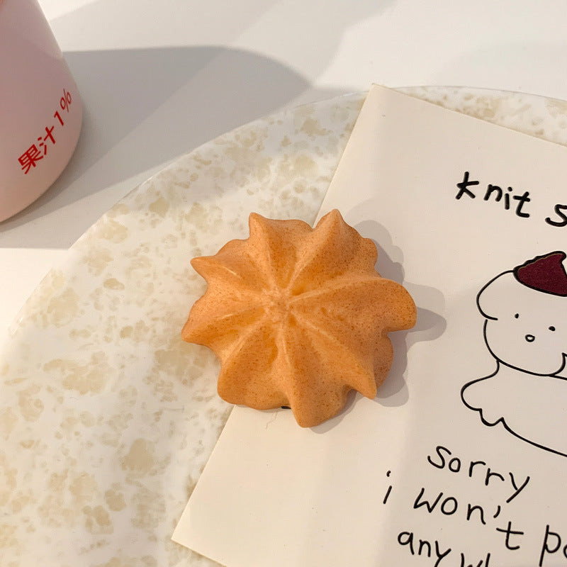 Biscuit Side Clip Hairpin Interesting And Funny