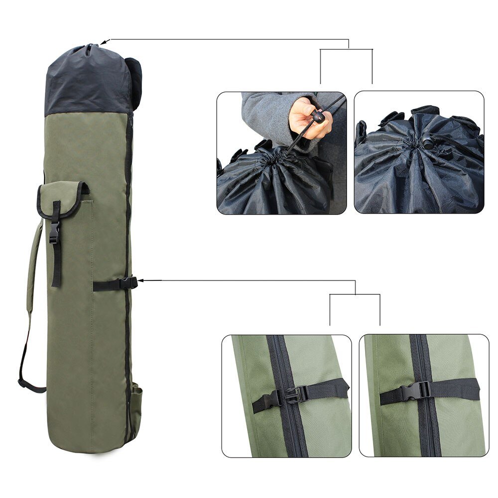 Fishing rod storage fishing rod portable reel bag - Eshtree