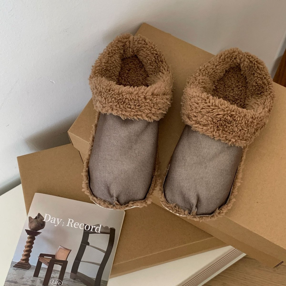 Fleece - lined Insulated Shoe Covers That Are Detachable - Eshtree
