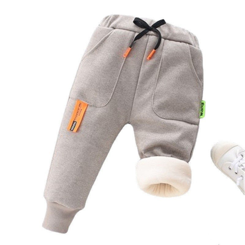Fleece Padded Baby Warm Pants Girls Pants - Eshtree
