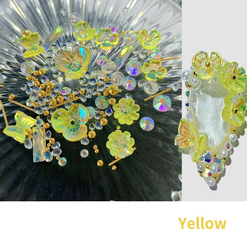 Flower Butterfly Nail - Eshtree