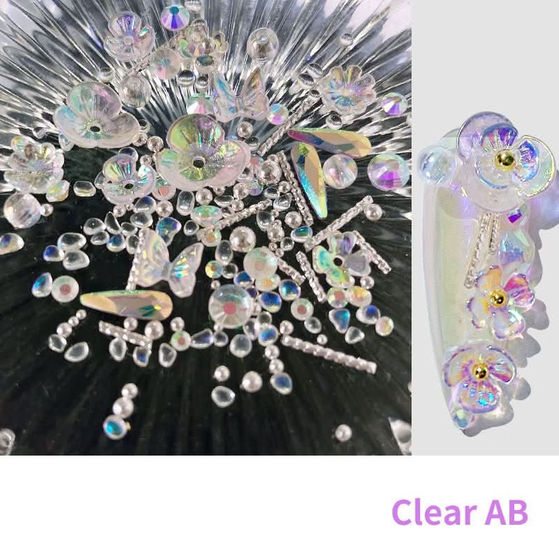 Flower Butterfly Nail - Eshtree