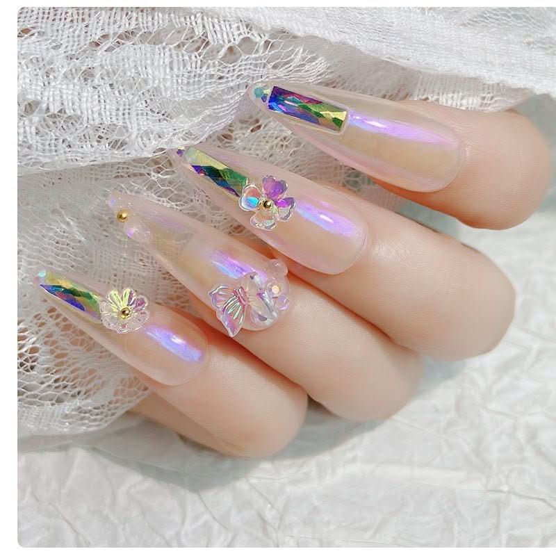 Flower Butterfly Nail - Eshtree