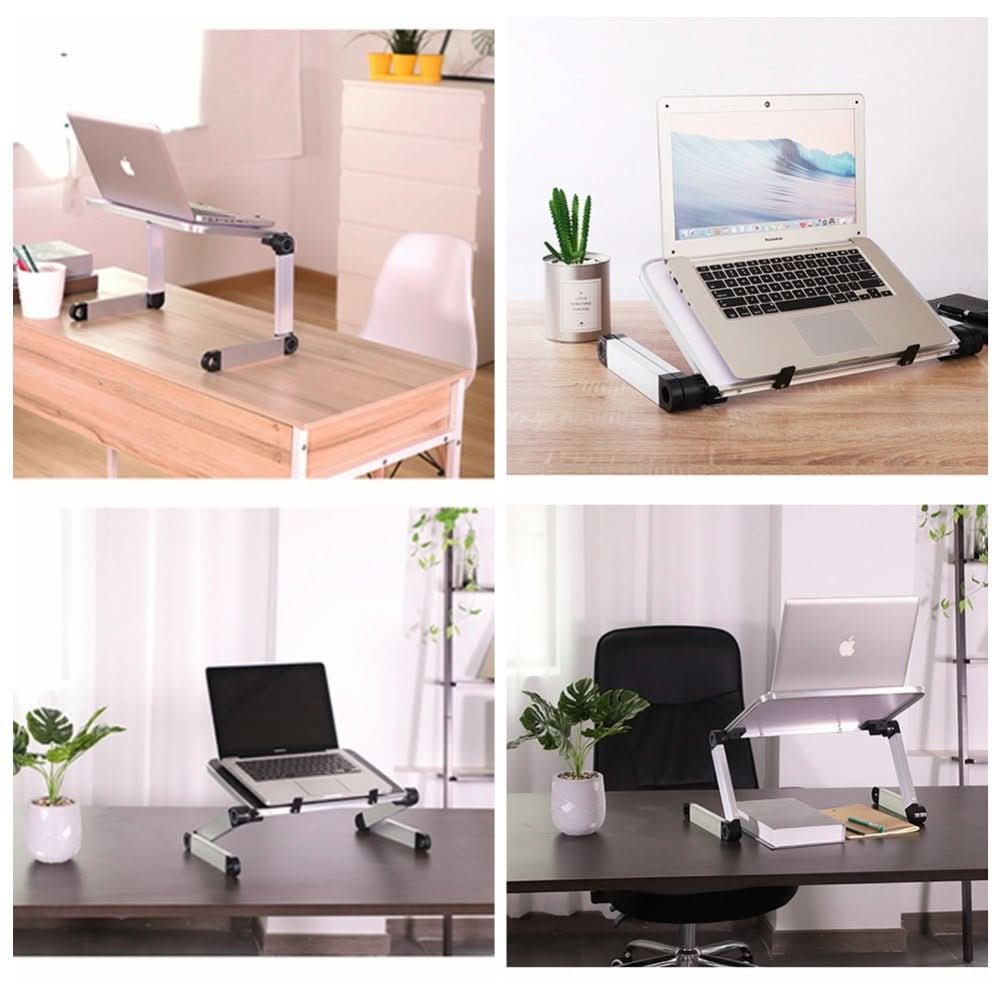 Foldable Laptop Stand Ergonomic Desk Tablet Holder - Eshtree