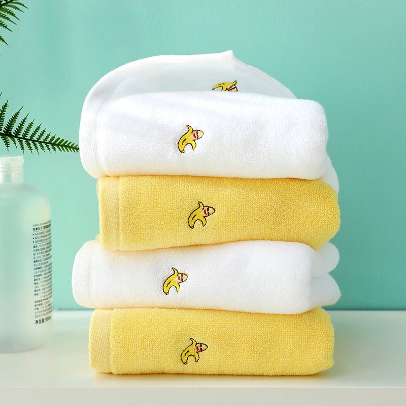 Full Embroidery Avocado Cotton Towel - Eshtree