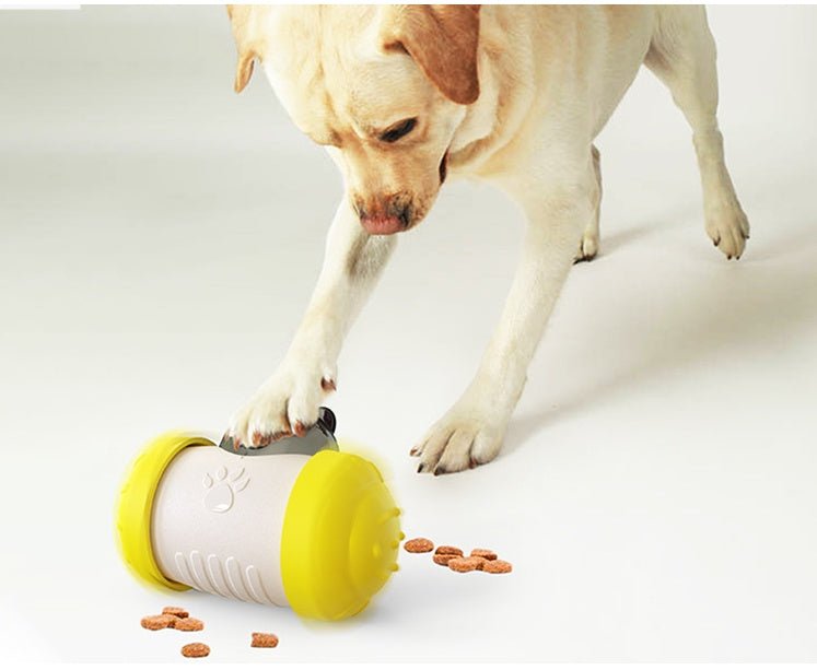 Funny Dog Treat Leaking Toy With Wheel Interactive Toy For Dogs Puppies Cats Pet Products Supplies Accessories - Eshtree