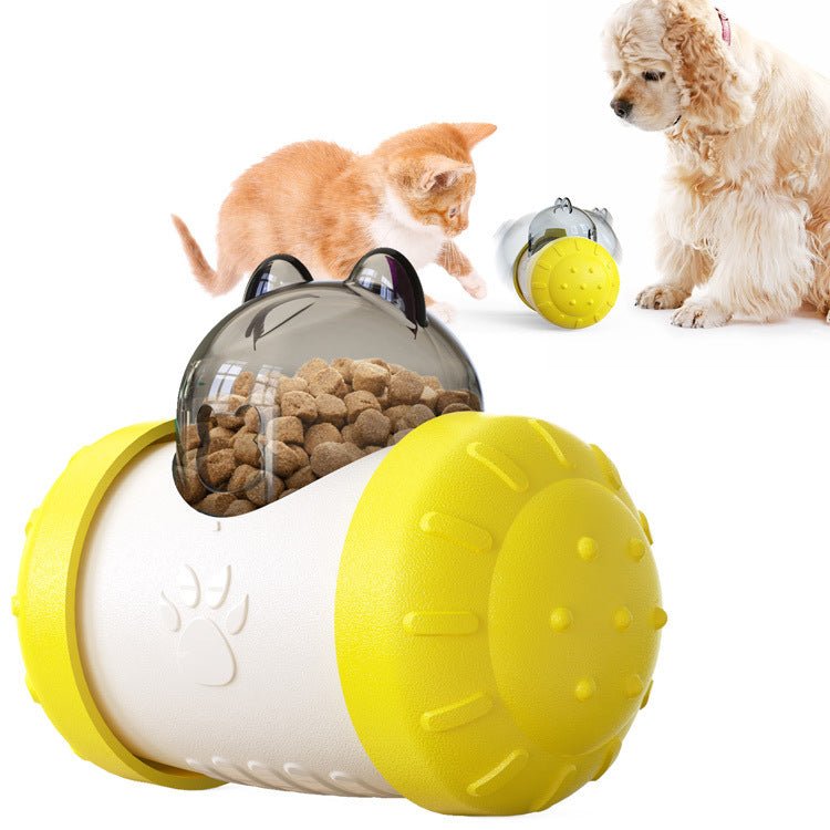 Funny Dog Treat Leaking Toy With Wheel Interactive Toy For Dogs Puppies Cats Pet Products Supplies Accessories - Eshtree