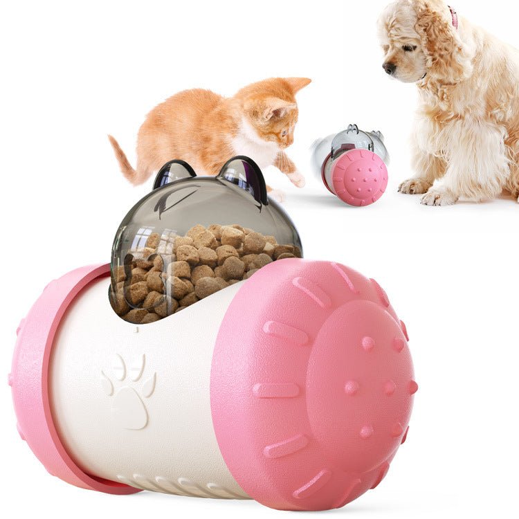 Funny Dog Treat Leaking Toy With Wheel Interactive Toy For Dogs Puppies Cats Pet Products Supplies Accessories - Eshtree