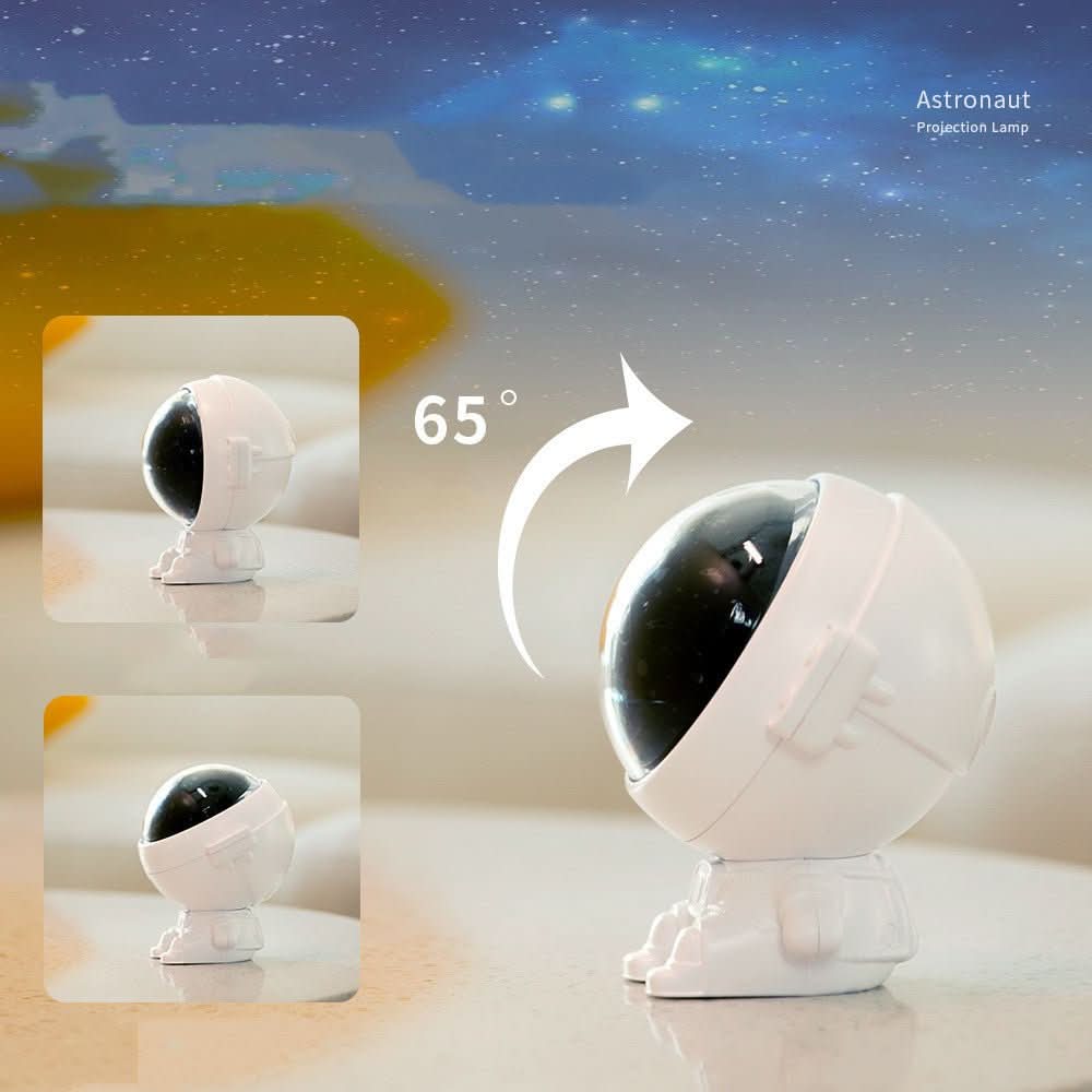 Galaxy Star Projector Starry Sky Night Light Astronaut Lamp Room Decr Gift Child Kids Baby Christmas Spaceman Projection - Eshtree