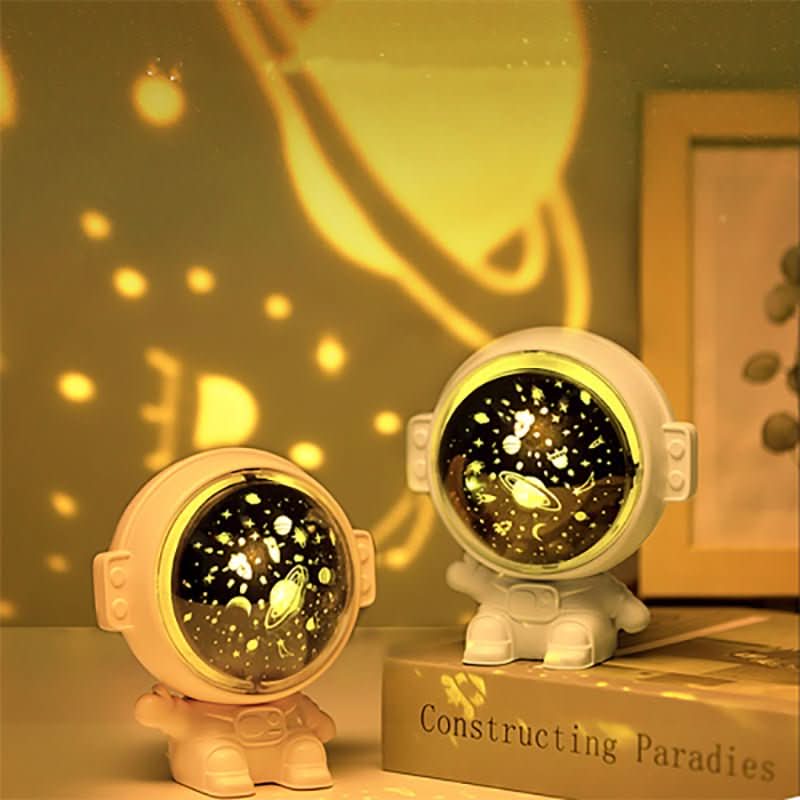 Galaxy Star Projector Starry Sky Night Light Astronaut Lamp Room Decr Gift Child Kids Baby Christmas Spaceman Projection - Eshtree