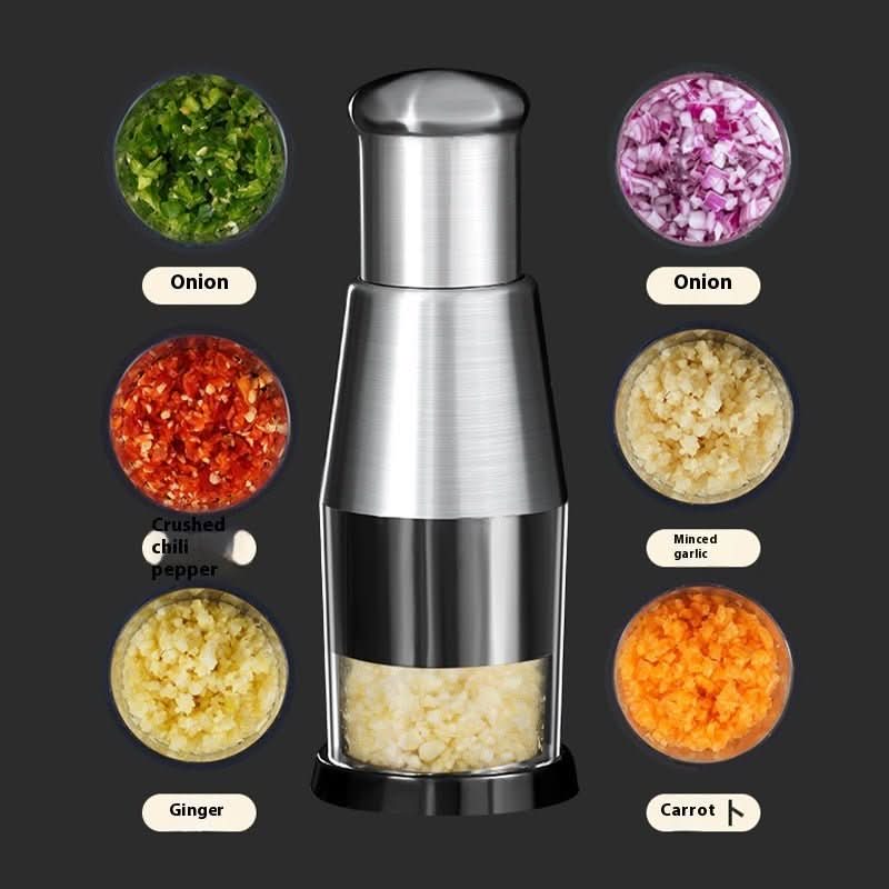 Garlic Crusher Onion Chopper Multipeler Vegetables Chopper Manual Garlic Press Machine Garlic Squeezer Kitchen Gadget - Eshtree