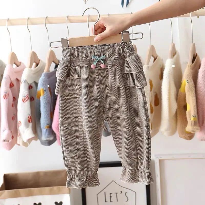 Girls' Children's Casual Pants Spring And Autumn Lantern Pants - Eshtree