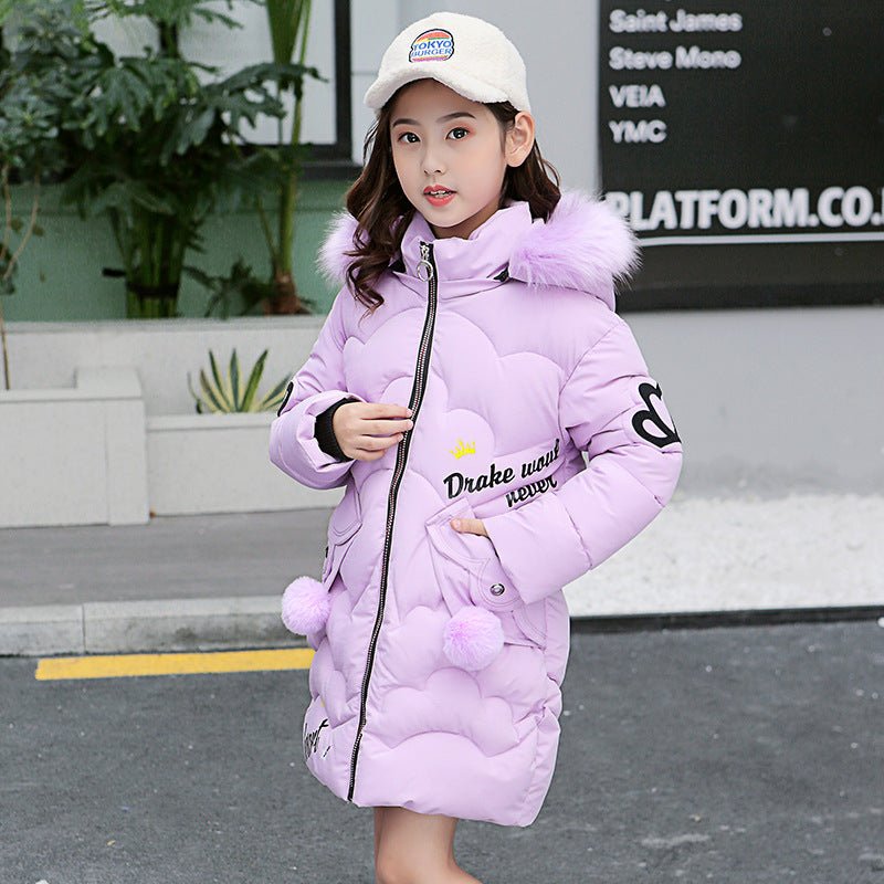 Girls' cotton - padded jackets - Eshtree