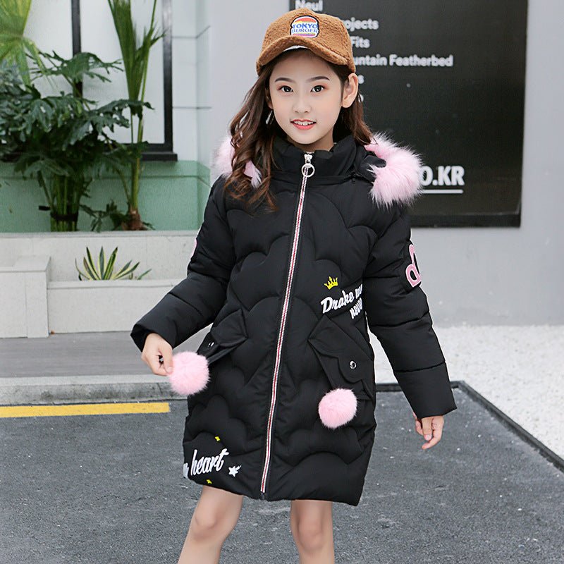 Girls' cotton - padded jackets - Eshtree