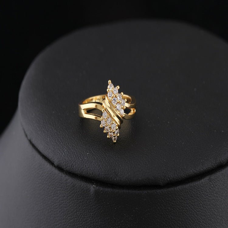 Girls Fashion Korean Fashion Zircon Ring - Eshtree