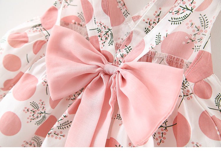 Girls' Summer Baby Girls' Short Sleeve Suit Skirt - Eshtree