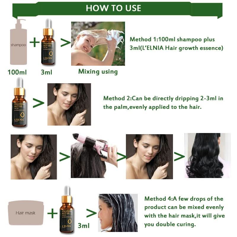 Hair essential oils - Eshtree