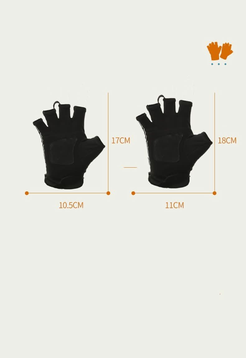 Half Finger Gloves Charging And Heating - Eshtree