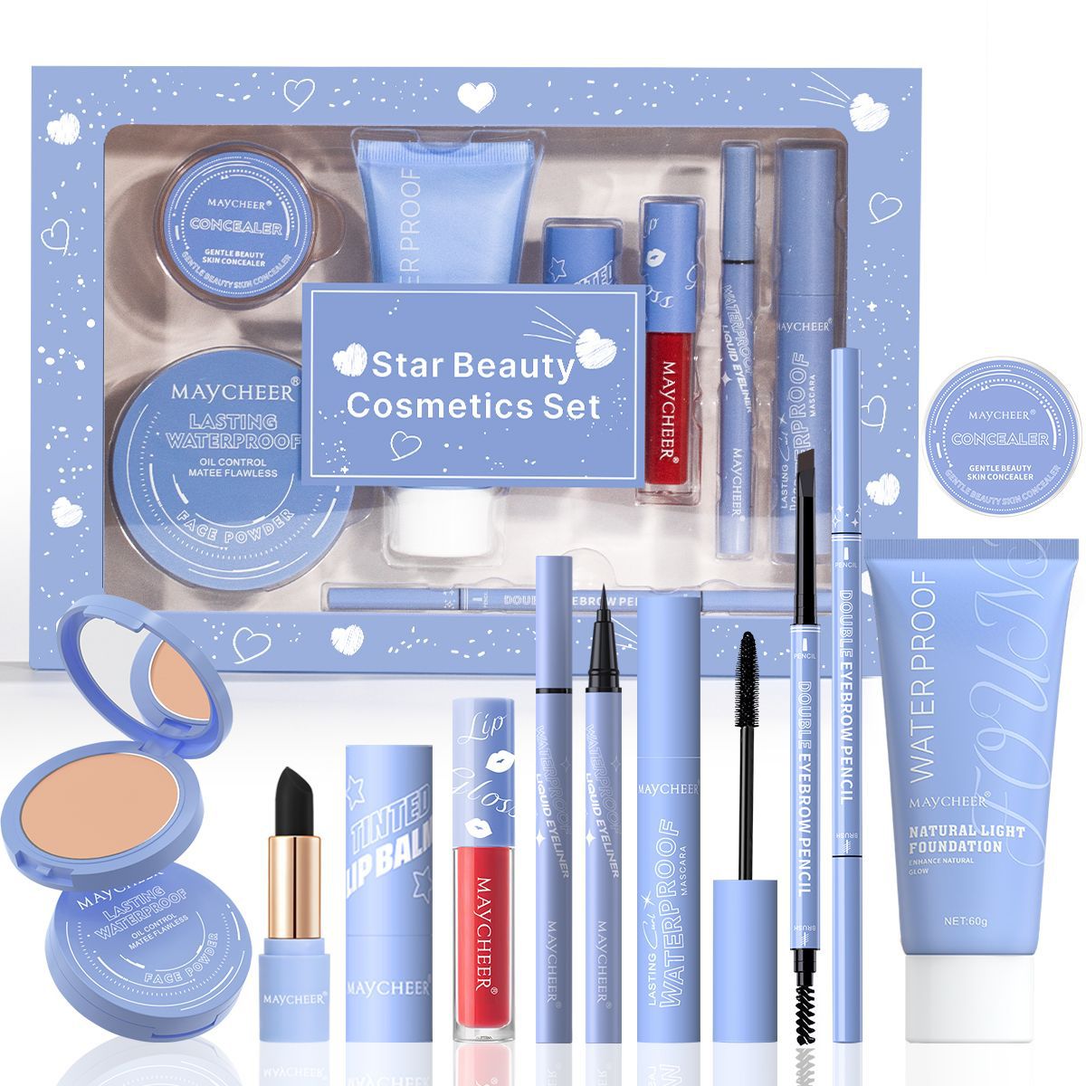 Heart - to - heart Beauty Kit Mascara - Eshtree