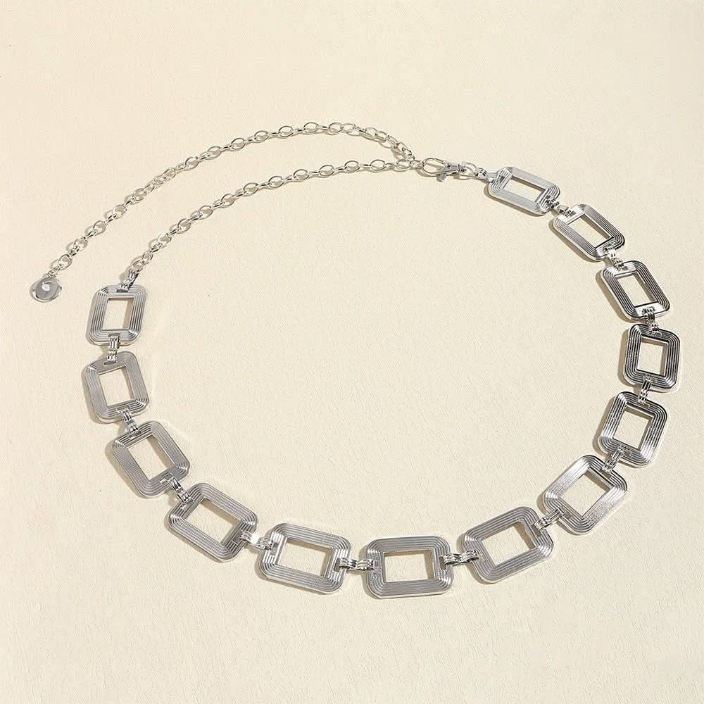 High - grade Metal Women's Hip Hop Style Decorative Waist Chain - Eshtree