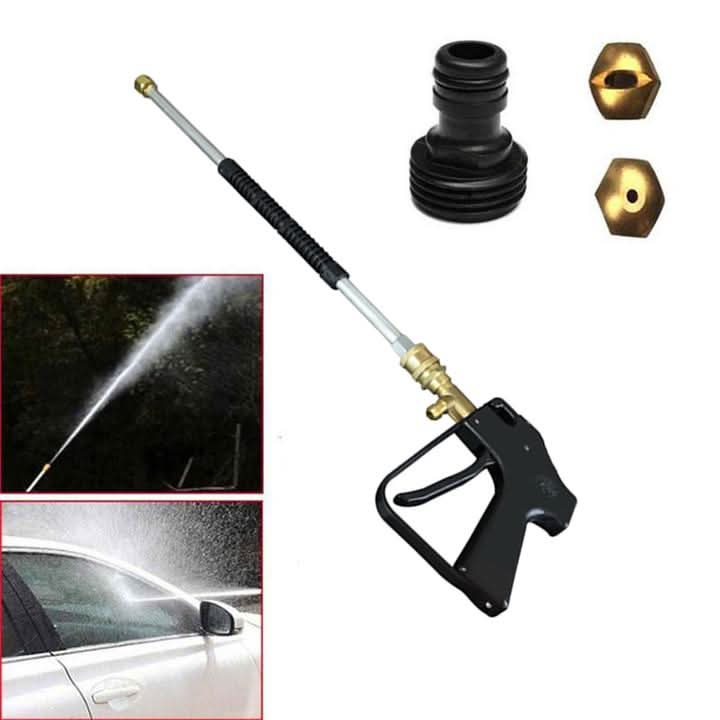 High pressure water gun copper long water gun copper head car wash water gun copper pagoda garden home water gun - Eshtree