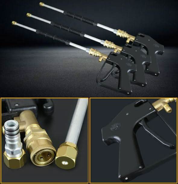 High pressure water gun copper long water gun copper head car wash water gun copper pagoda garden home water gun - Eshtree