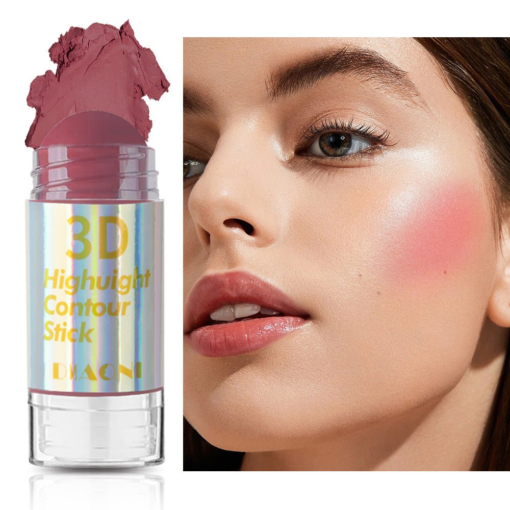 Highlight Contour Stick Outline Shading Powder Three - dimensional Brightening Crouching Silkworm Face Blusher - Eshtree