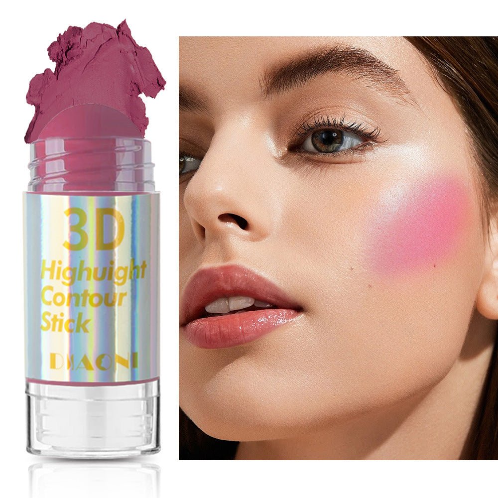 Highlight Contour Stick Outline Shading Powder Three - dimensional Brightening Crouching Silkworm Face Blusher - Eshtree