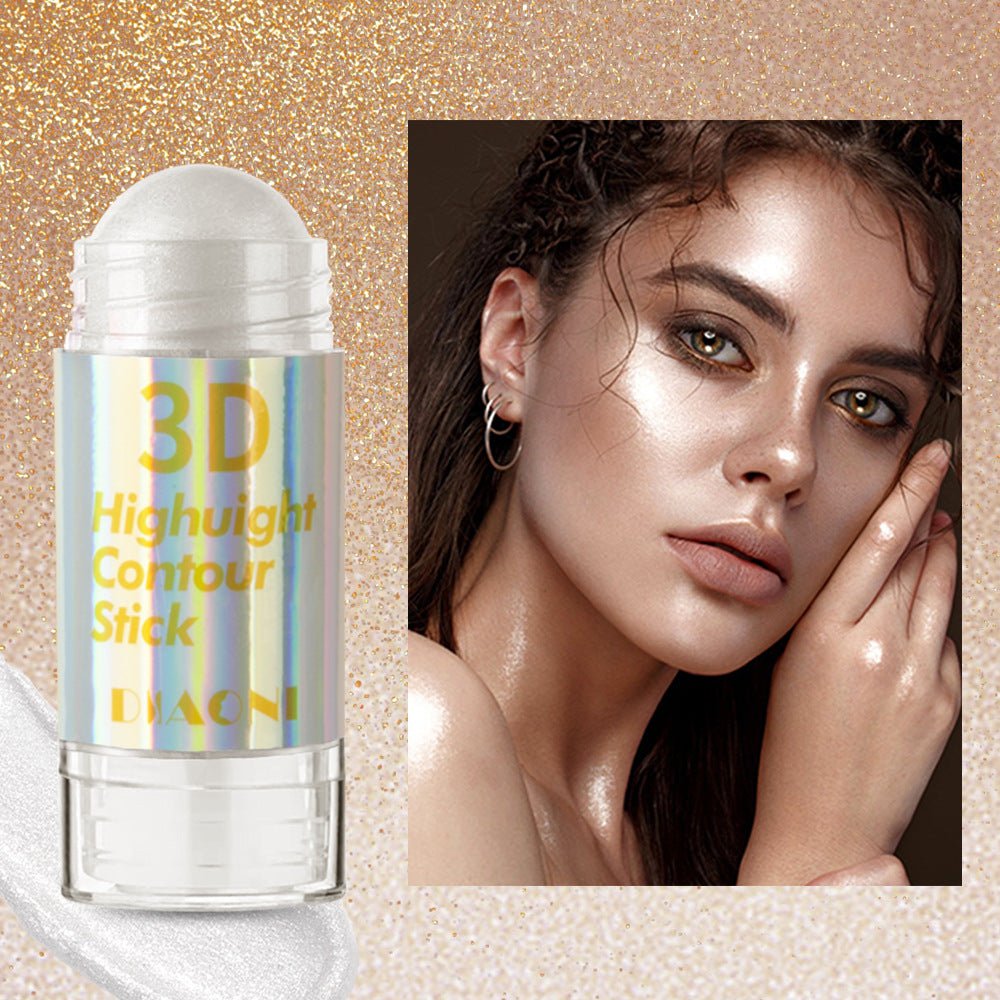 Highlight Contour Stick Outline Shading Powder Three - dimensional Brightening Crouching Silkworm Face Blusher - Eshtree