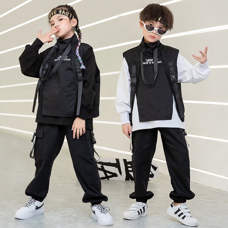 Hip Hop Costume Boys And Girls Fashion Trendy Children's Clothing - Eshtree