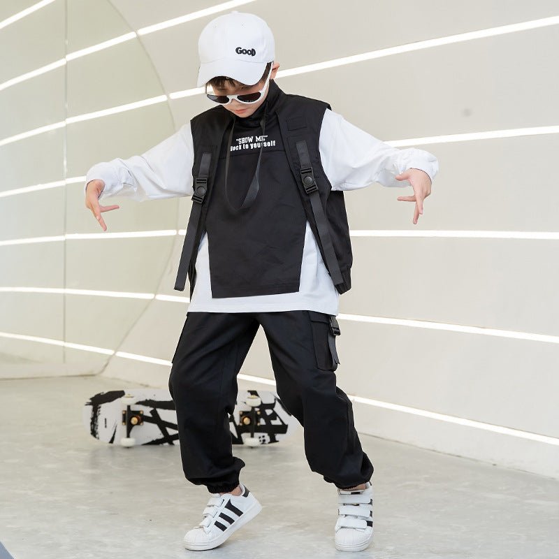 Hip Hop Costume Boys And Girls Fashion Trendy Children's Clothing - Eshtree