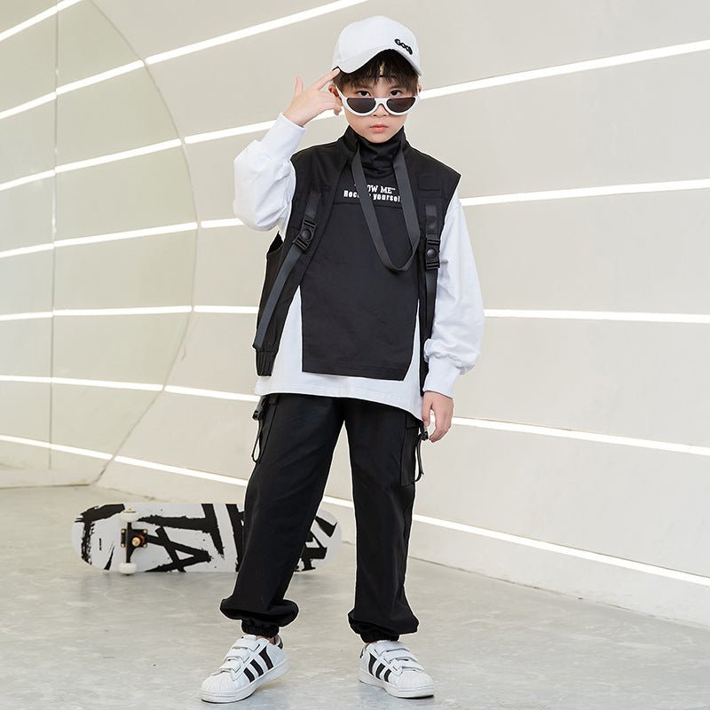 Hip Hop Costume Boys And Girls Fashion Trendy Children's Clothing - Eshtree