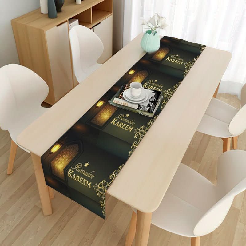 Home Muslim Ramadan Decorative Cloth Table Flag - Eshtree