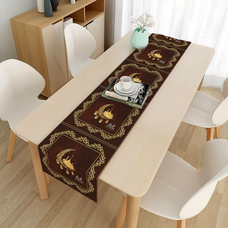 Home Muslim Ramadan Decorative Cloth Table Flag - Eshtree