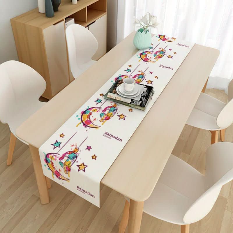 Home Muslim Ramadan Decorative Cloth Table Flag - Eshtree