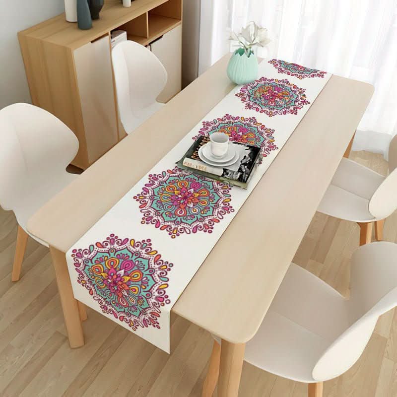 Home Muslim Ramadan Decorative Cloth Table Flag - Eshtree