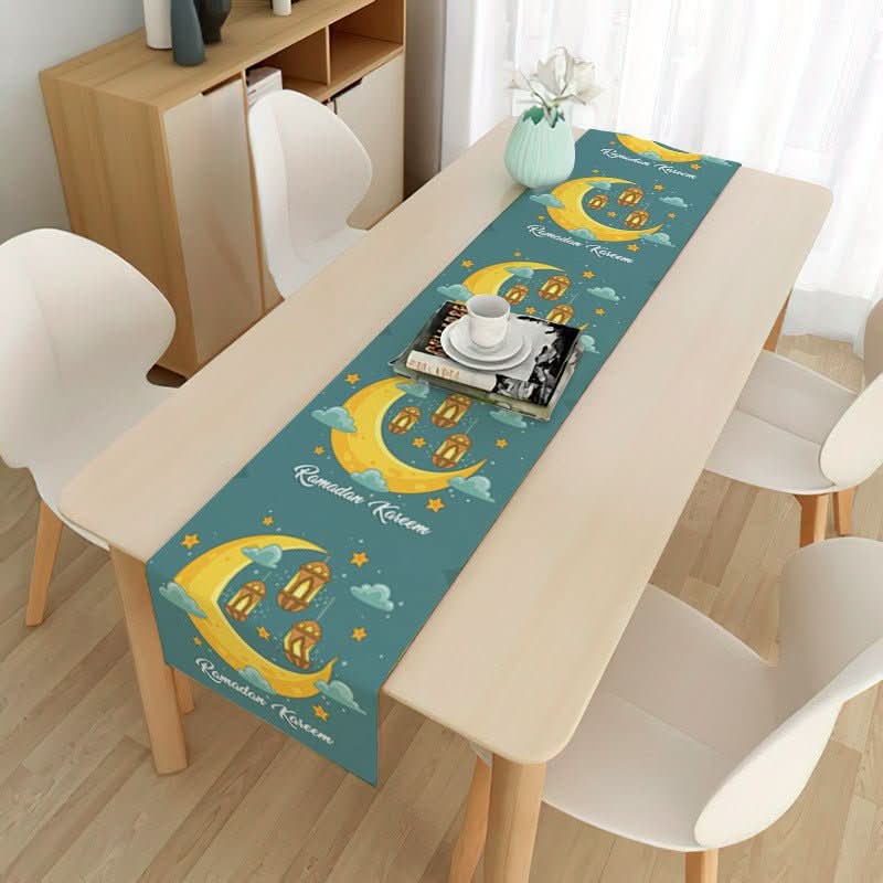 Home Muslim Ramadan Decorative Cloth Table Flag - Eshtree