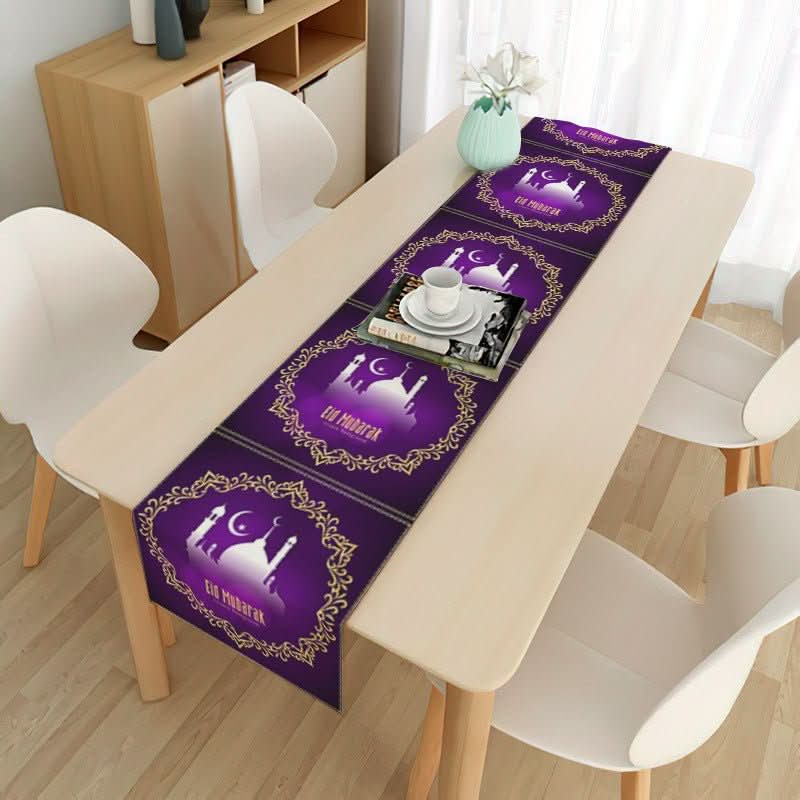 Home Muslim Ramadan Decorative Cloth Table Flag - Eshtree