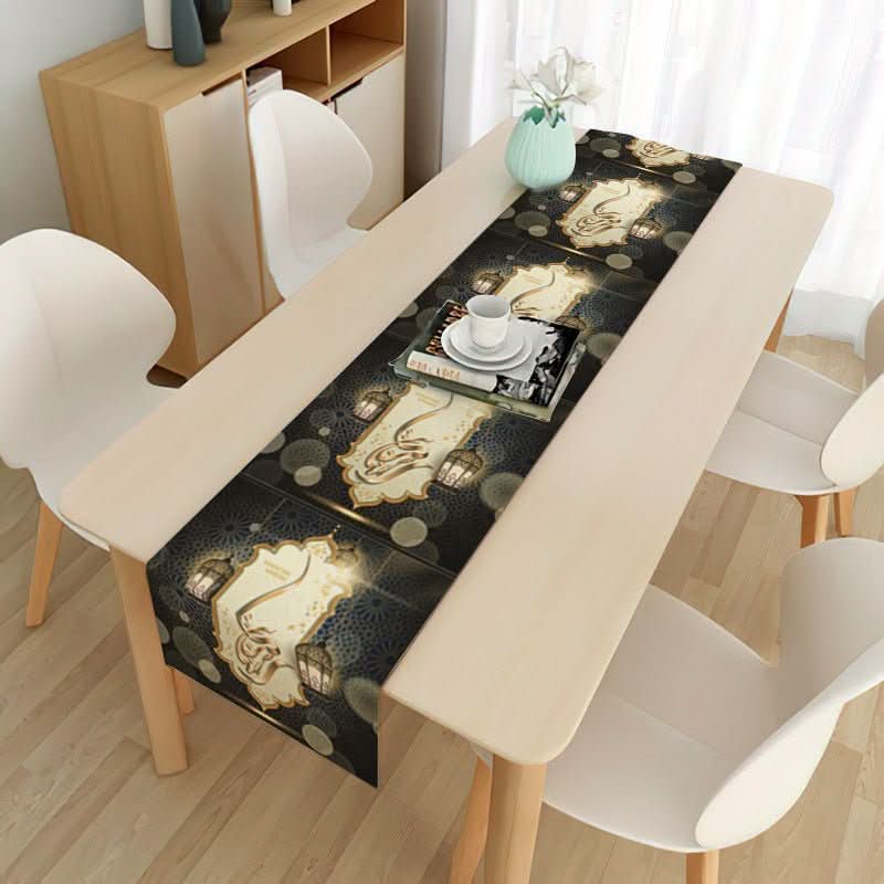 Home Muslim Ramadan Decorative Cloth Table Flag - Eshtree