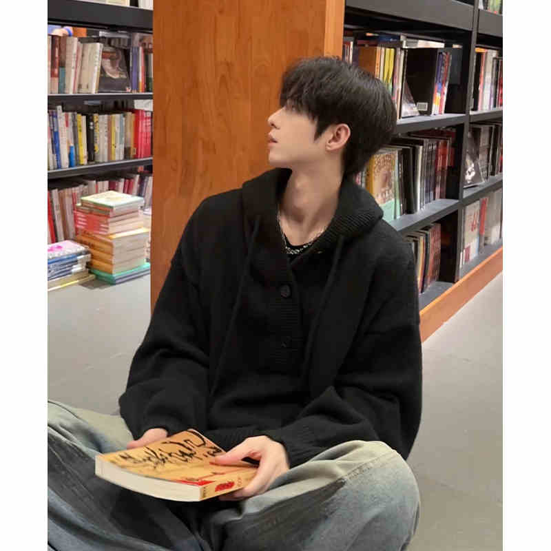 Hooded Sweater Men's Loose Couple Sweater Coat - Eshtree