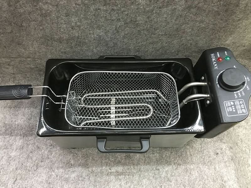 Household 3L French Fries Electromechanical Fryer - Eshtree