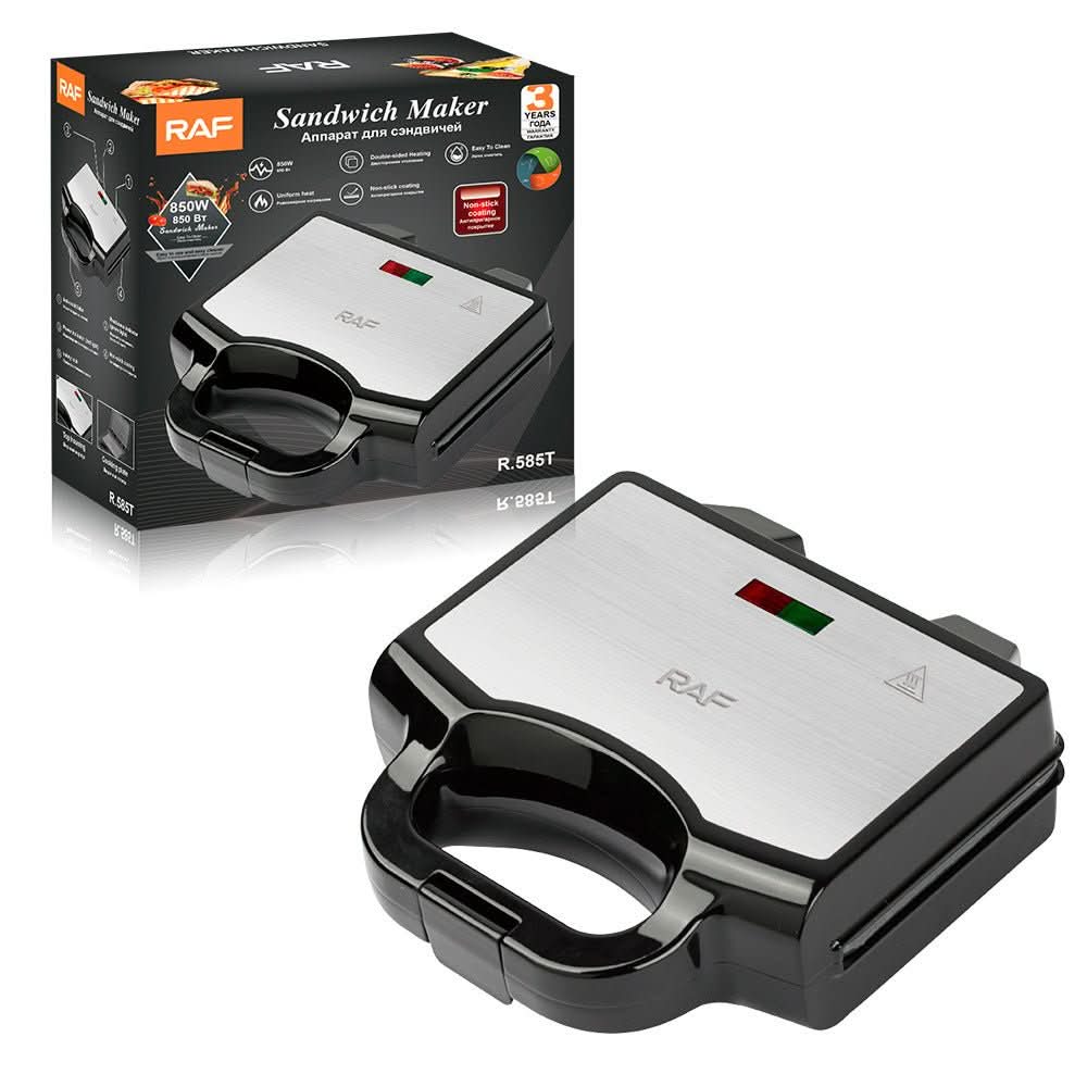 Household Double Side Heating Sandwich Machine Multi - functional Toasted Bread Breakfast Machine - Eshtree