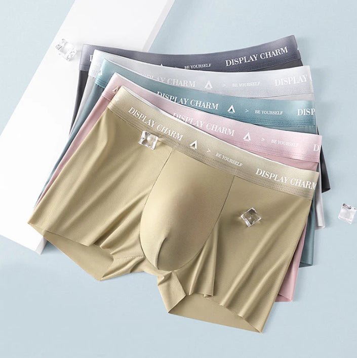 Ice Silk Men's Underwear Thin Breathable Boxers - Eshtree