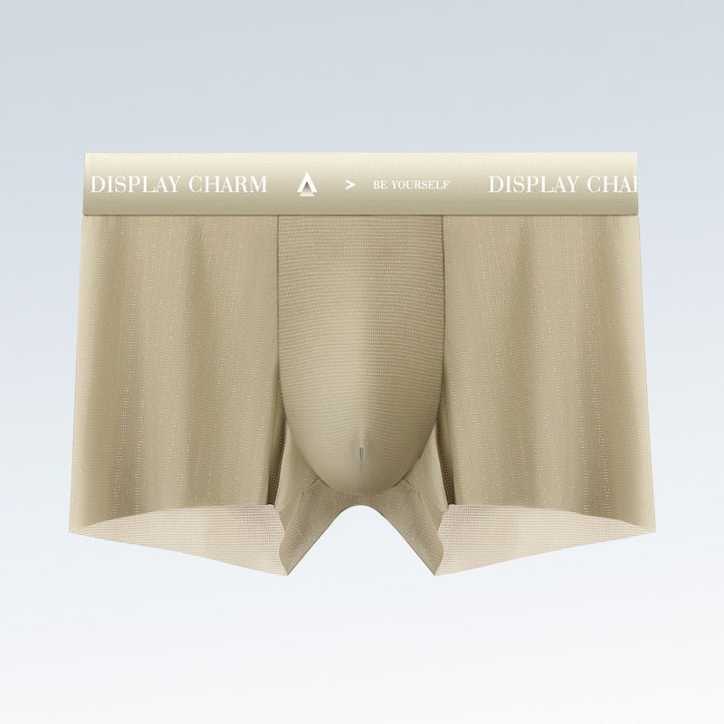 Ice Silk Men's Underwear Thin Breathable Boxers - Eshtree