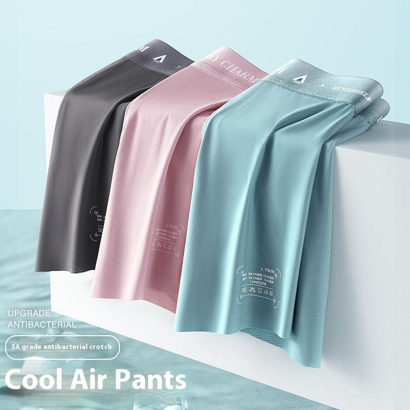 Ice Silk Men's Underwear Thin Breathable Boxers - Eshtree