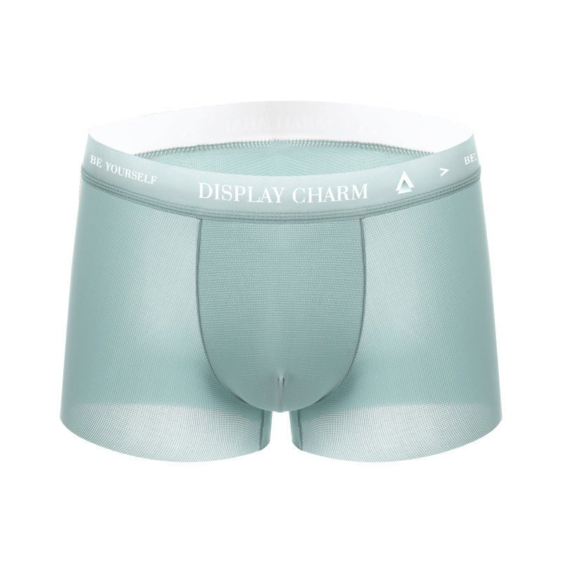 Ice Silk Men's Underwear Thin Breathable Boxers - Eshtree