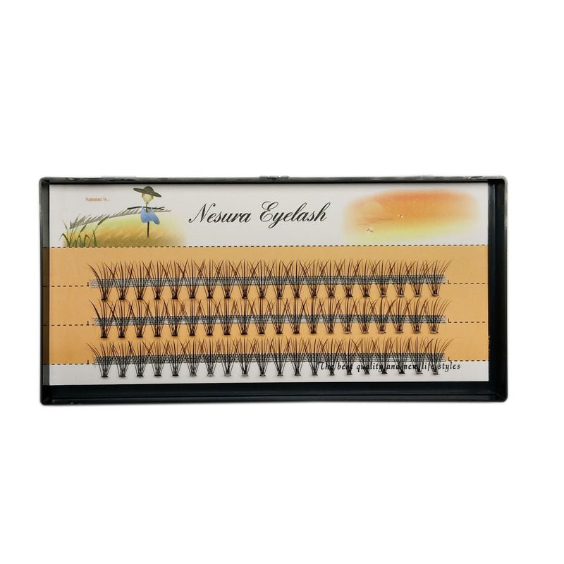 Imitation mink hair single planted grafted false eyelashes - Eshtree