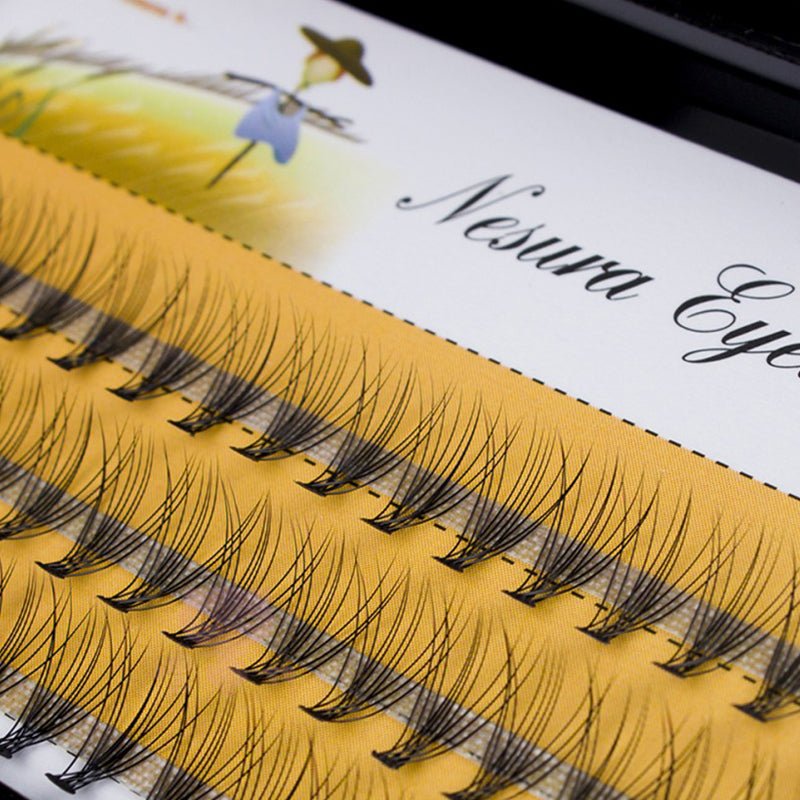 Imitation mink hair single planted grafted false eyelashes - Eshtree
