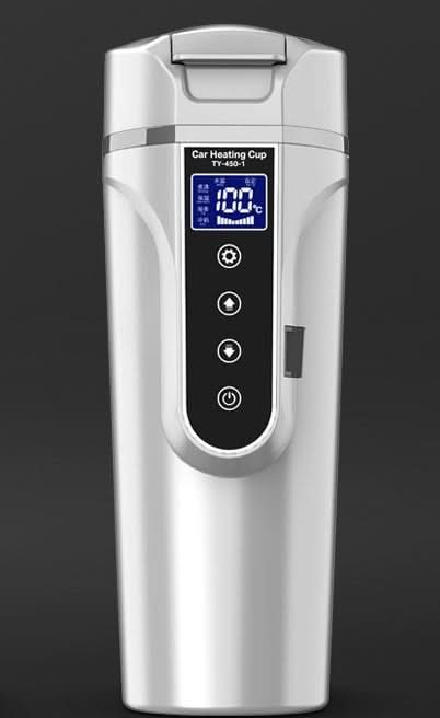 Intelligent Digital Display Car Electric Hot Water Cup For Car - Eshtree