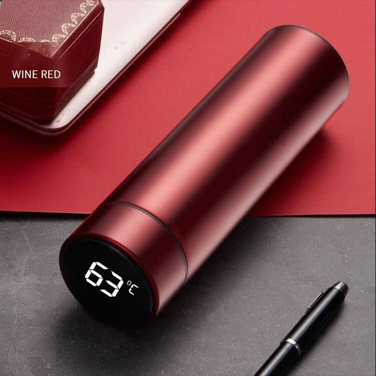 Intelligent Temperature Measuring Water Cup With Stainless Steel Vacuum Flask - Eshtree